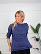 Michele Blouse Blue 61978 - thumbnail 1