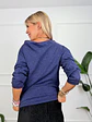 Michele Blouse Blue 61978 - thumbnail 4