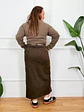 Erica Skirt Choco 27760 - thumbnail 3