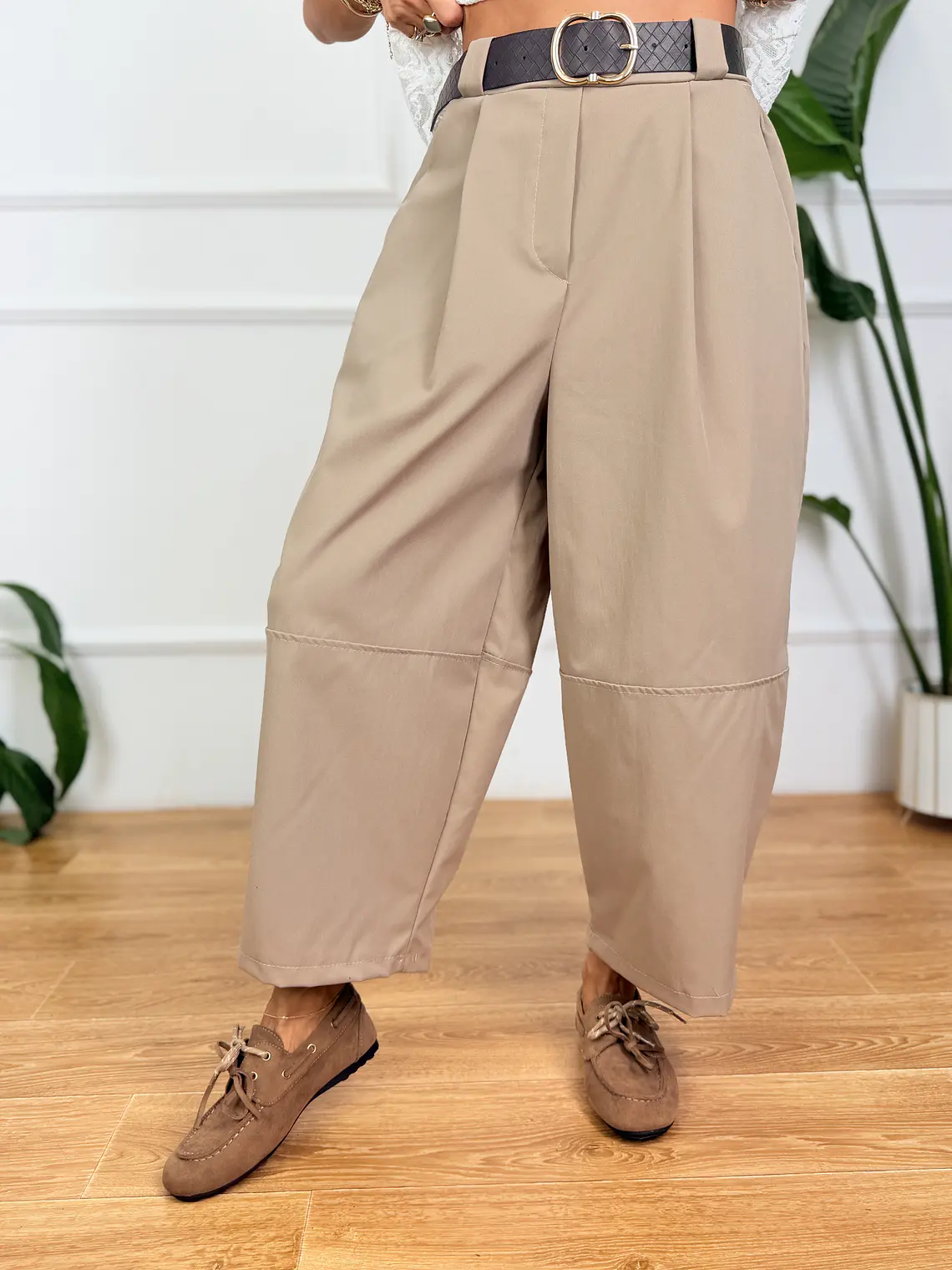 Clelia Pants Beige 6551  4