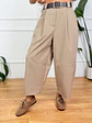 Clelia Pants Beige 6551  - thumbnail 4