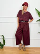 Clelia Pants Wine 6551   - thumbnail 2