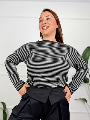 Monday Blouse Black M22465A 