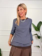Monday Blouse Blue M22465A - thumbnail 1