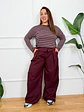 Monday Blouse Wine M22465A   - thumbnail 2