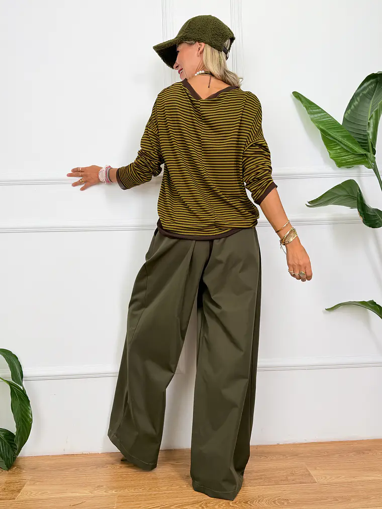 Monday Blouse Lime M22465A  4