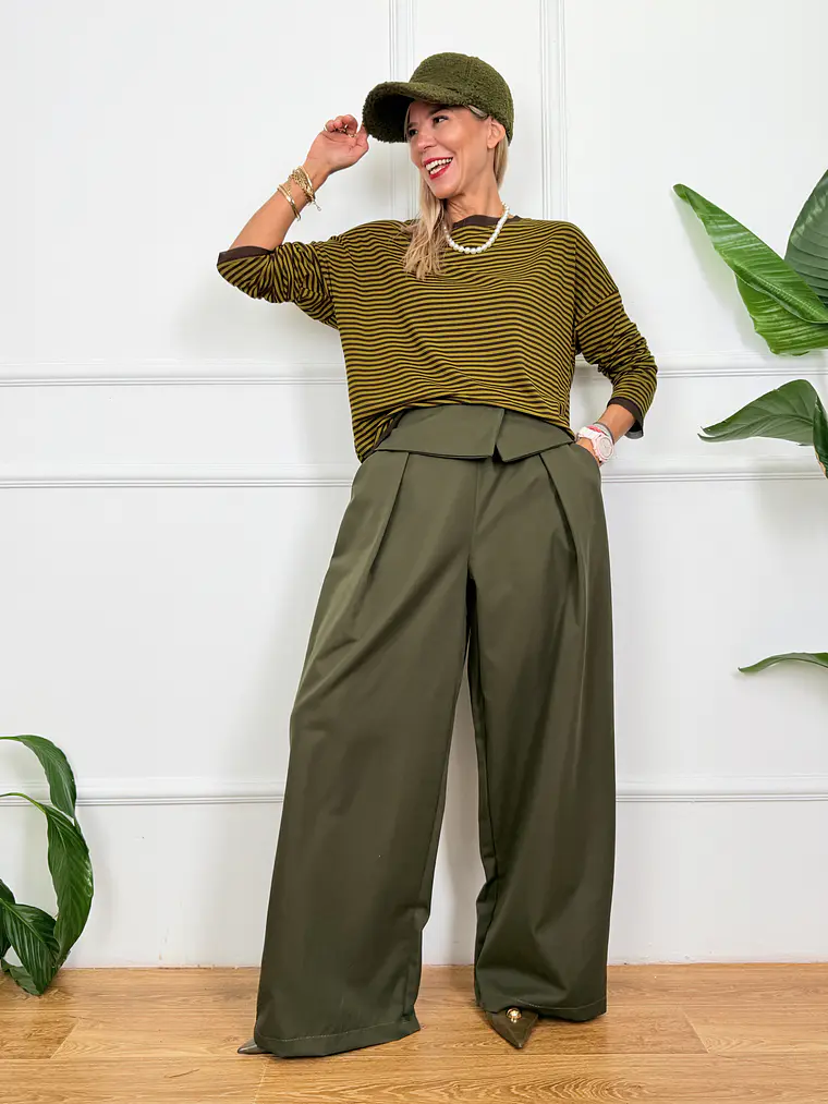 Monday Blouse Lime M22465A  3