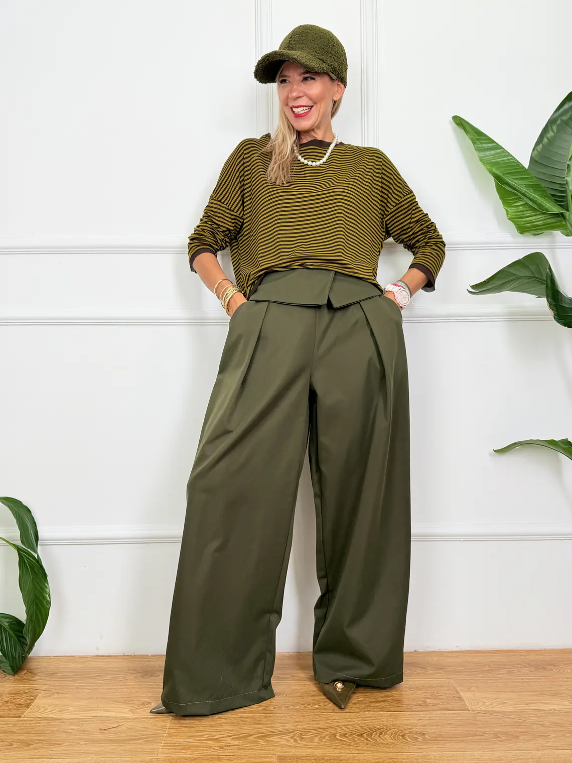 Monday Blouse Lime M22465A  2