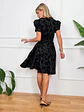 Hélène Mini Dress Black 59319  - thumbnail 4