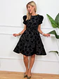 Hélène Mini Dress Black 59319  - thumbnail 1