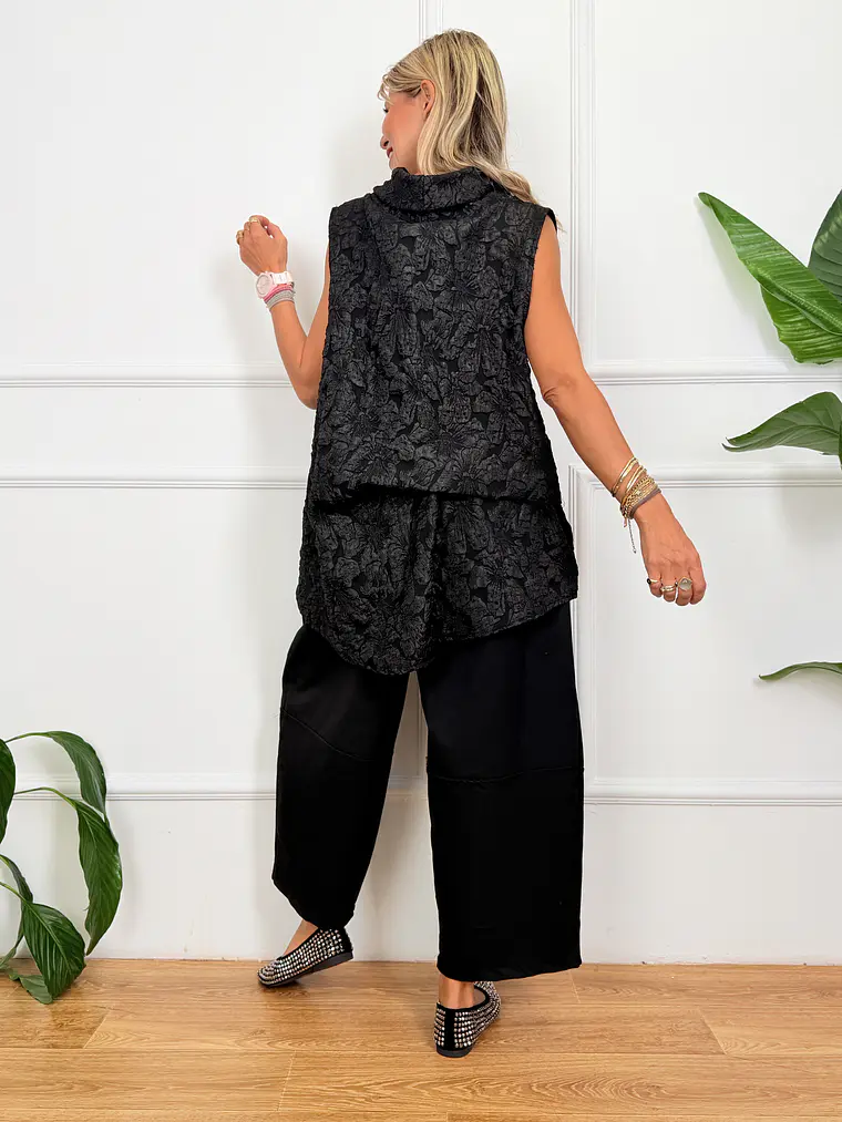 Pierre Blouse Black 53408  4
