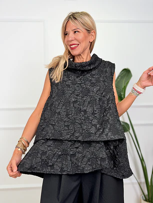 Pierre Blouse Black 53408 