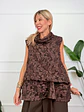Pierre Blouse Brown 53408 - thumbnail 1