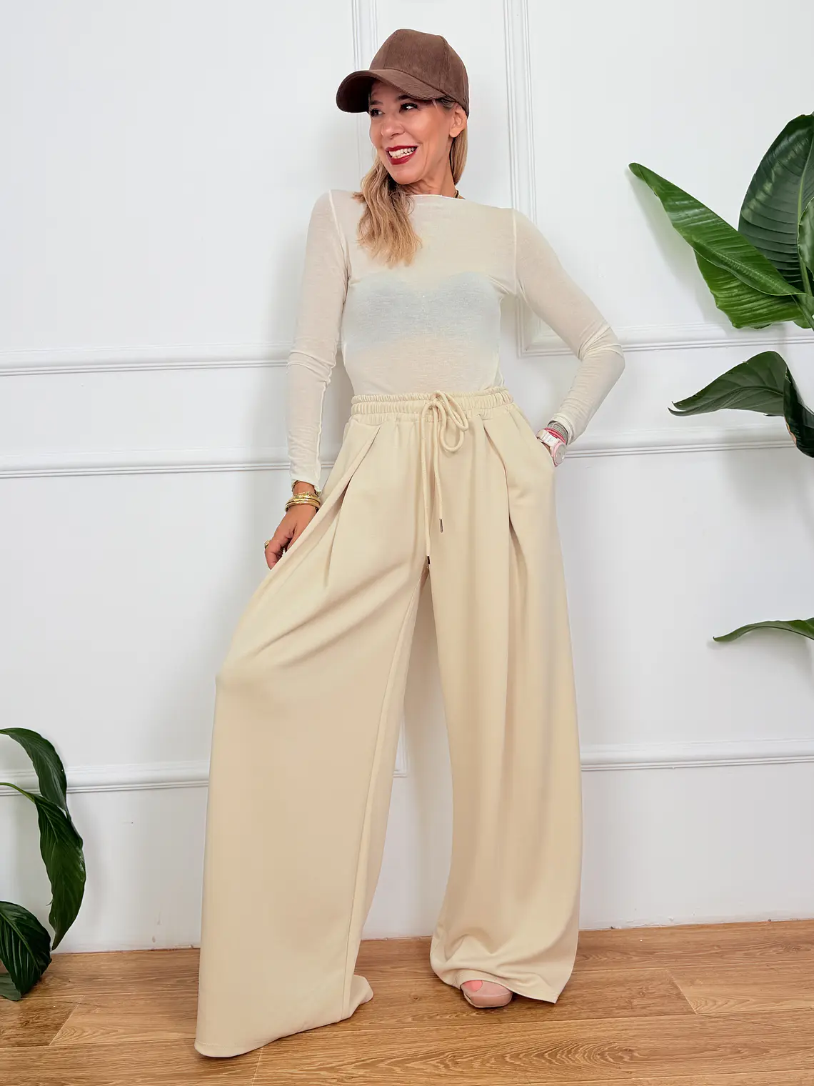 Anastasia Pants Cream 1791   1