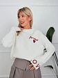 Rodin Sweater White 7337  - thumbnail 1
