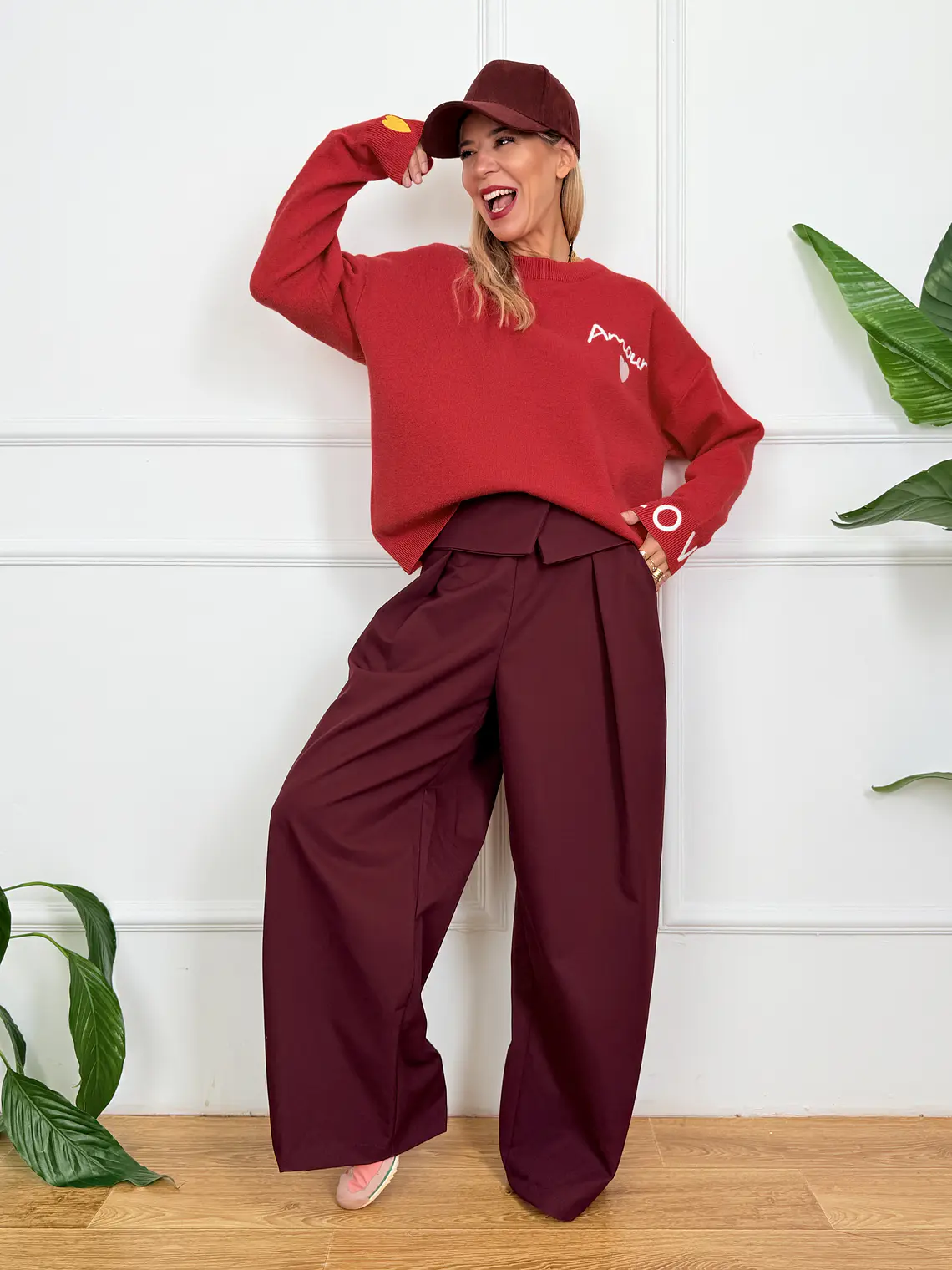 Rodin Sweater Red 7337   3