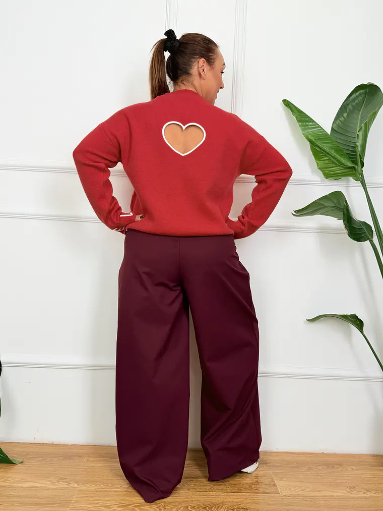 Rodin Sweater Red 7337   4