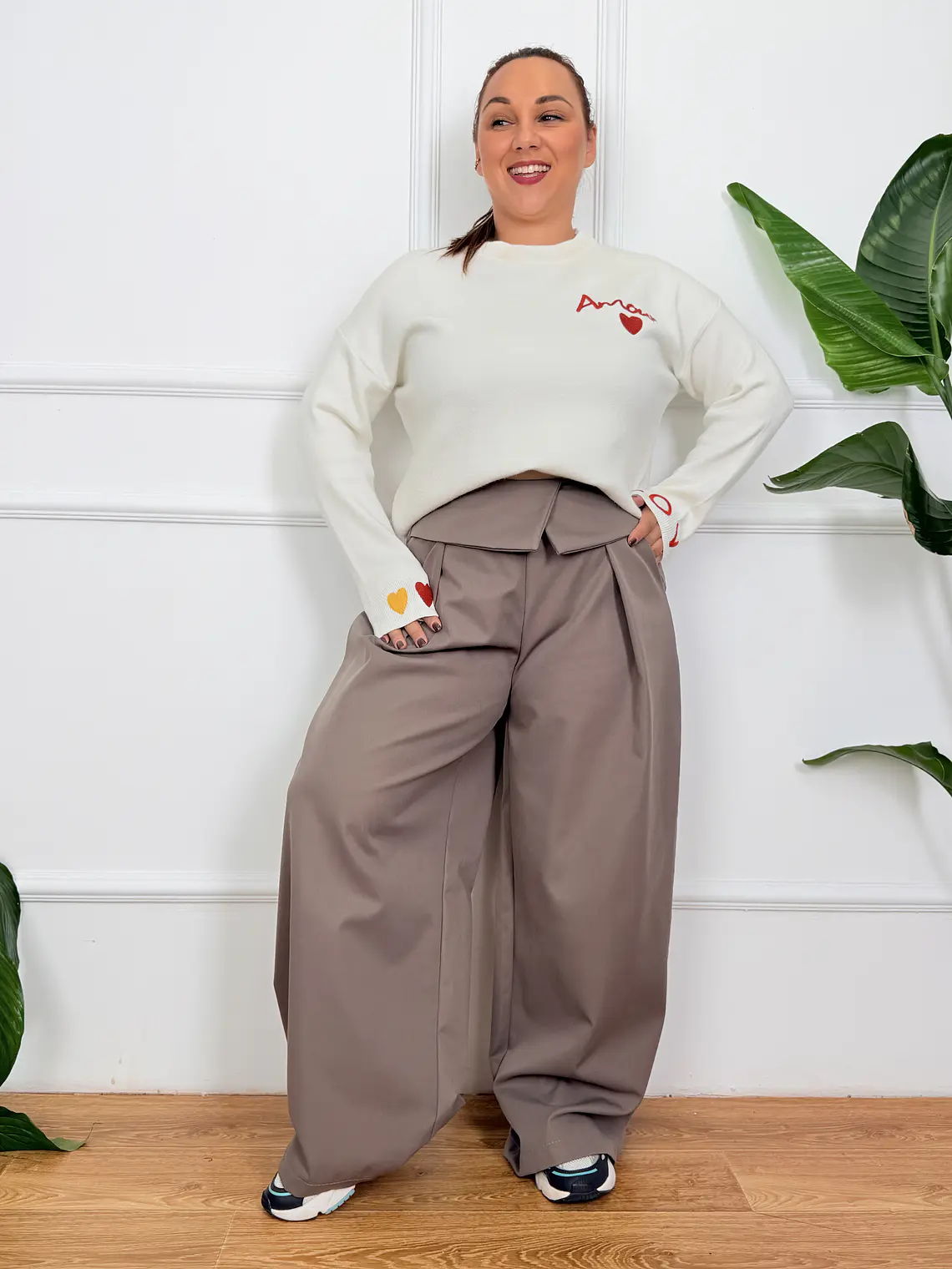 Rodin Sweater White 7337  2