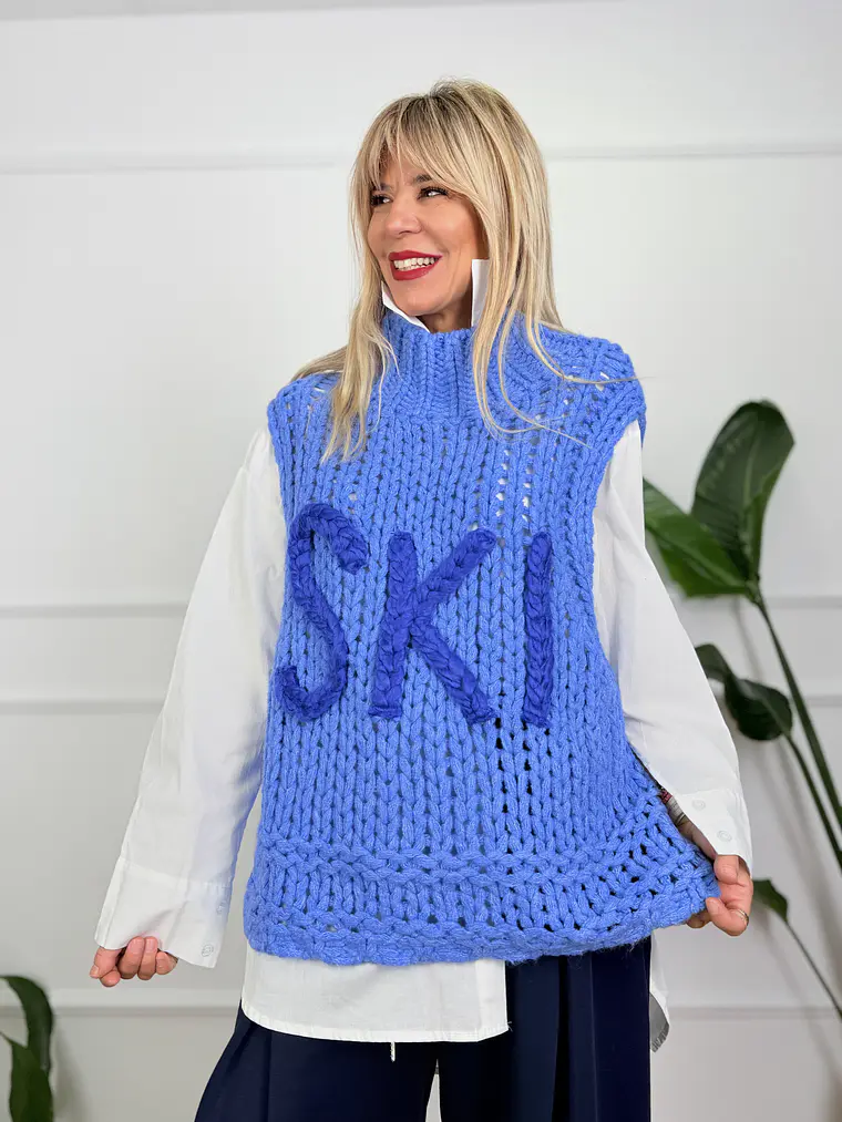 Debussy Sweater Indigo YU095 1