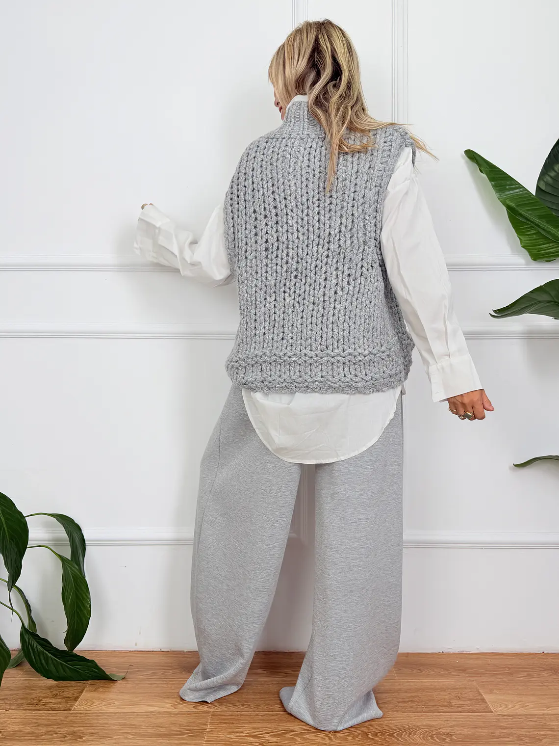 Debussy Sweater Grey YU095  4