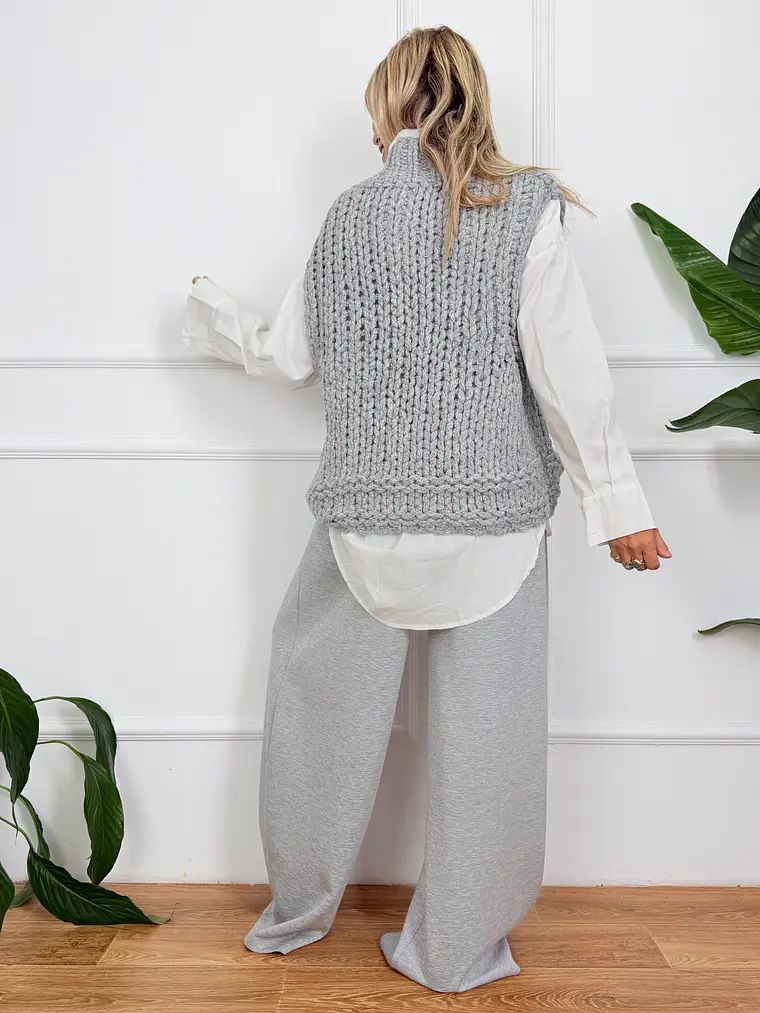 Debussy Sweater Grey YU095  4