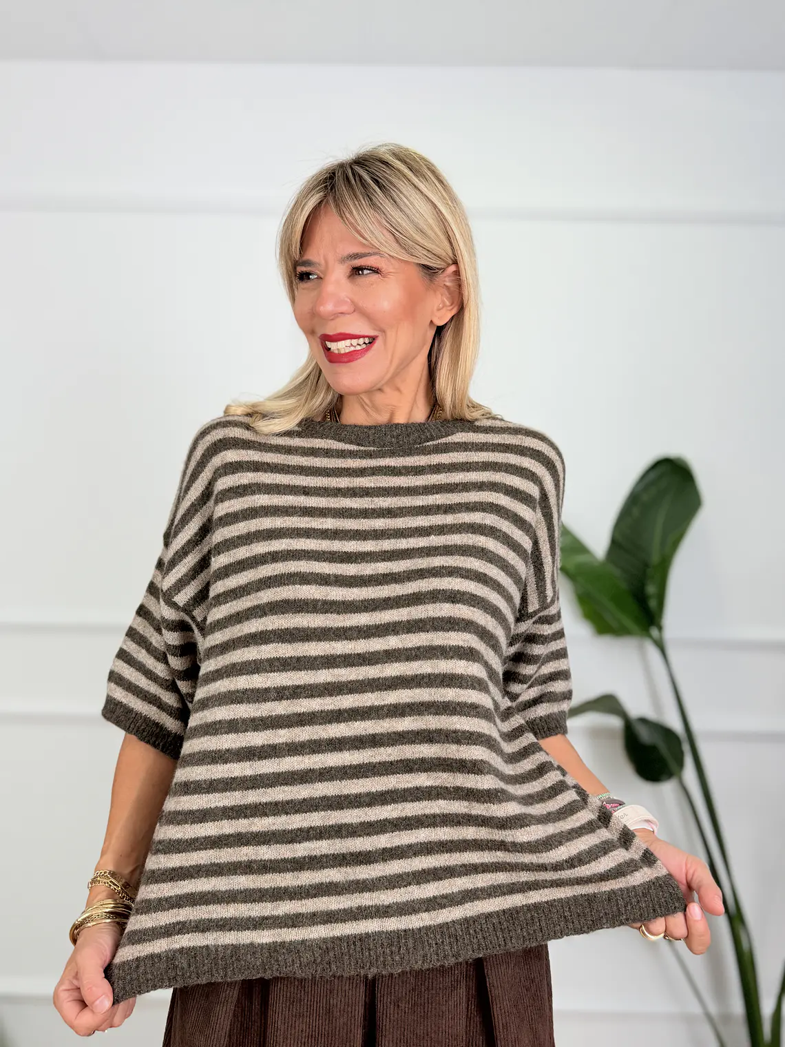 Coralie Sweater Mocha 3145 1