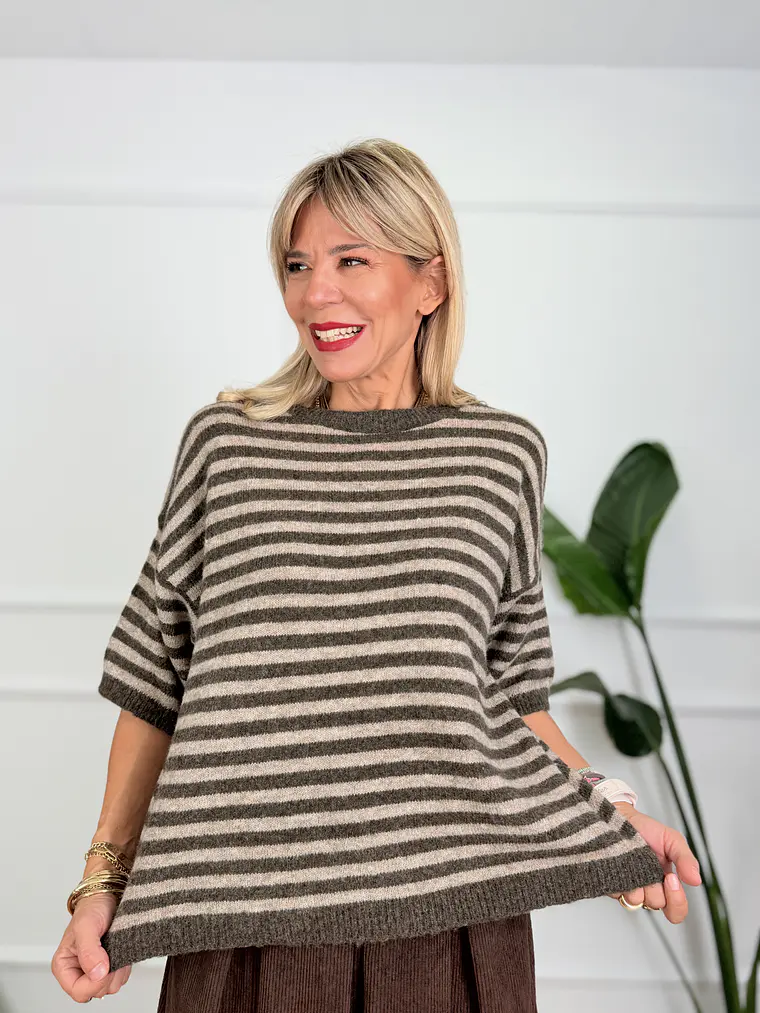 Coralie Sweater Mocha 3145 1