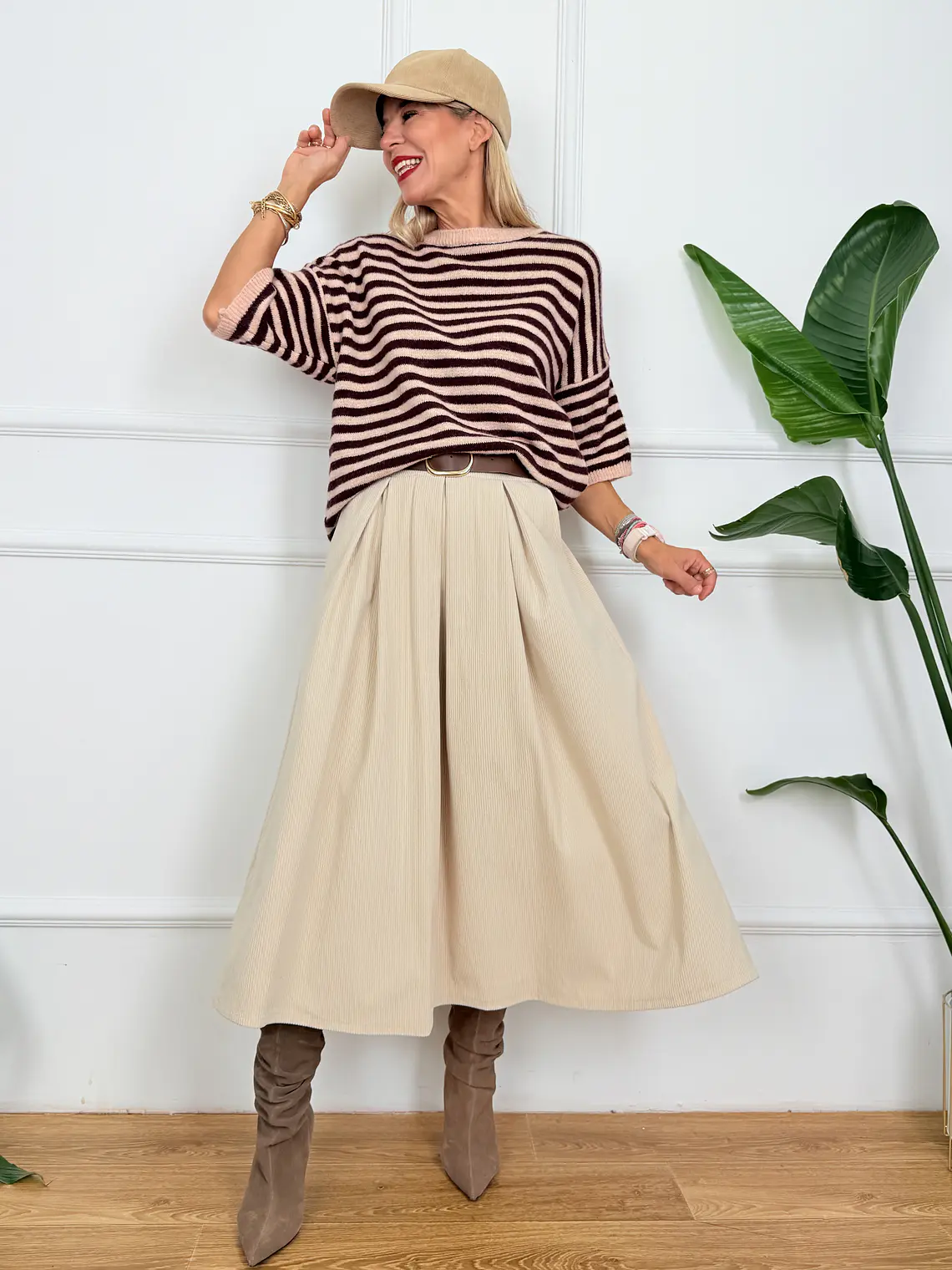 Céleste Skirt Cream 6054 1