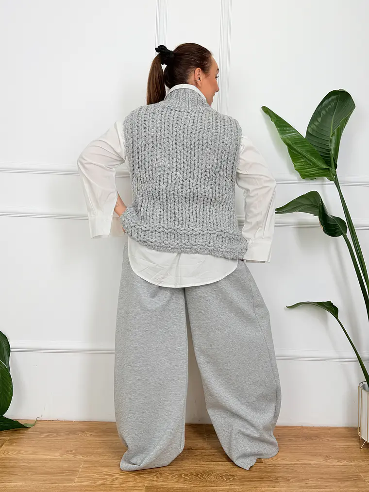 Debussy Sweater Grey YU095  5
