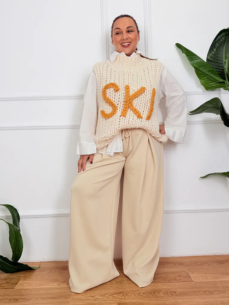 Debussy Sweater Ivory YU095  2