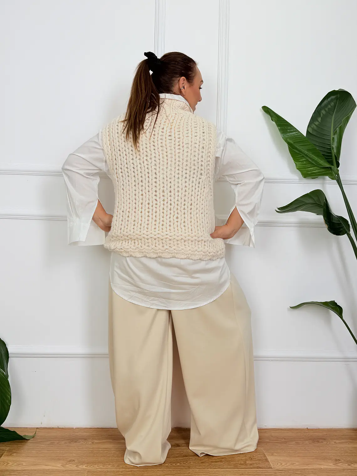 Debussy Sweater Ivory YU095  5