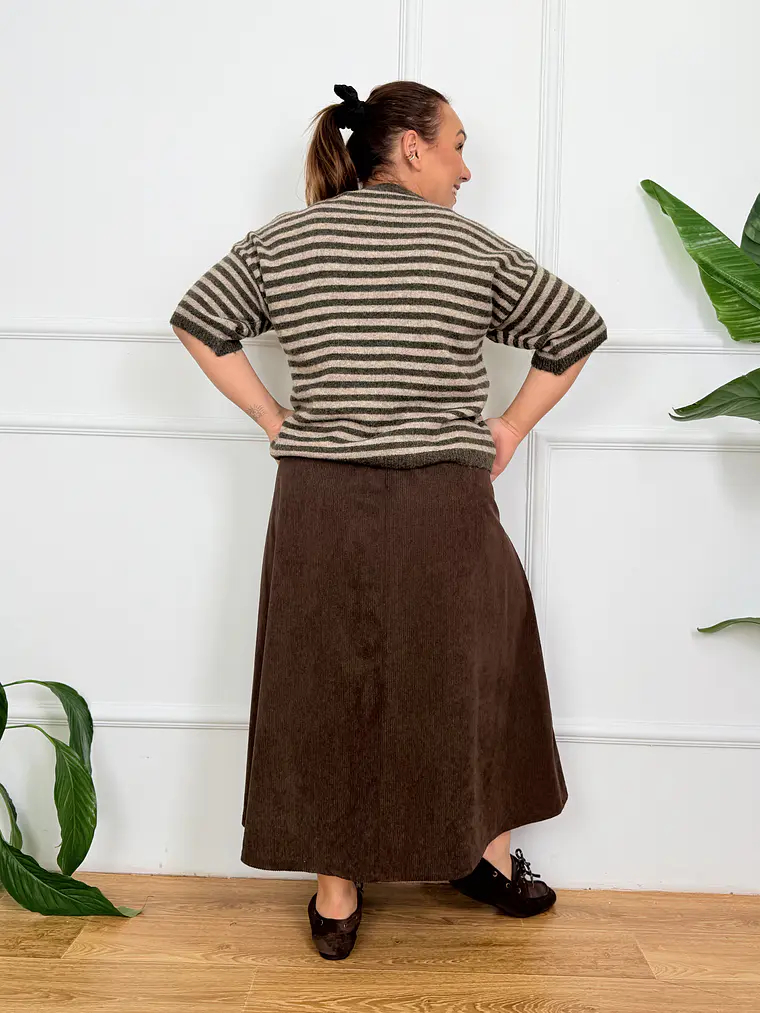 Coralie Sweater Mocha 3145 5