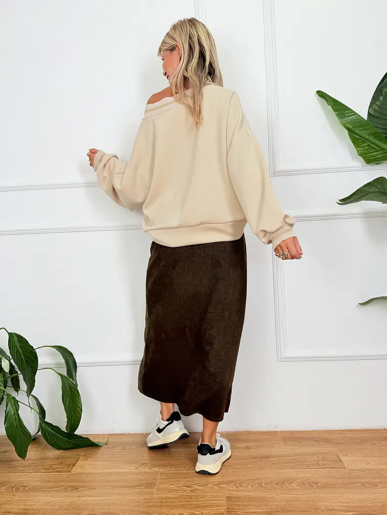Bardot Blouse Ivory 12152  5