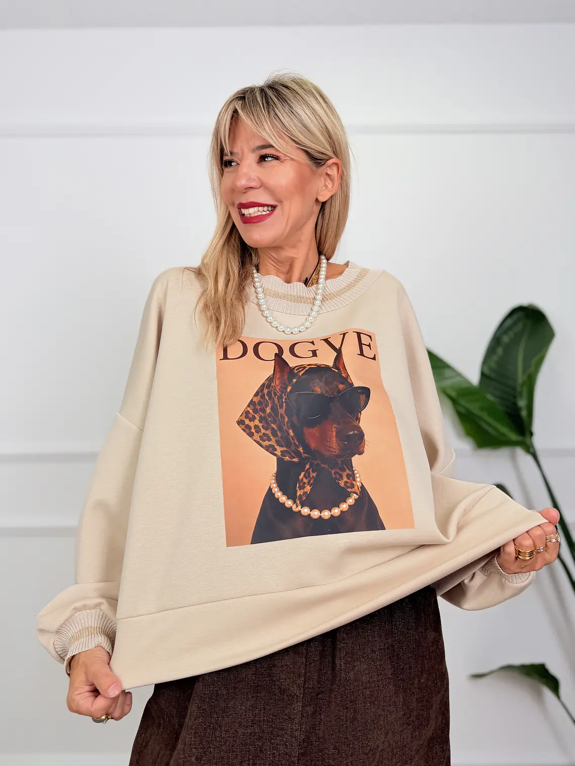 Bardot Blouse Ivory 12152  1