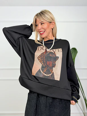 Bardot Blouse Black 12152