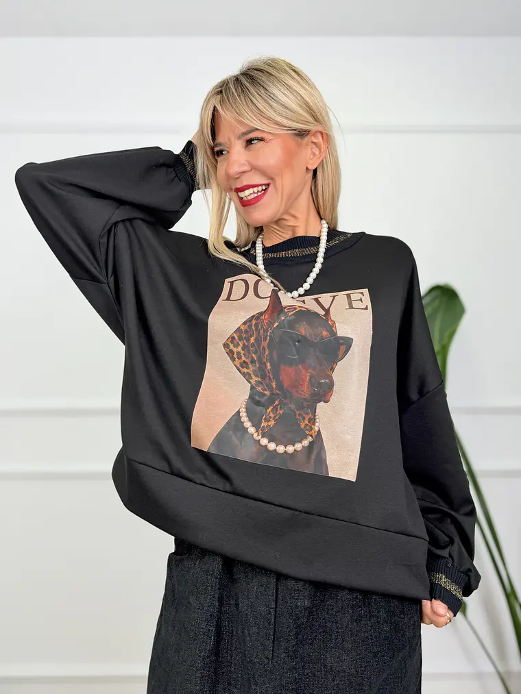 Bardot Blouse Black 12152 1
