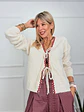 Lafayette Cardigan Ivory 7341 - thumbnail 1