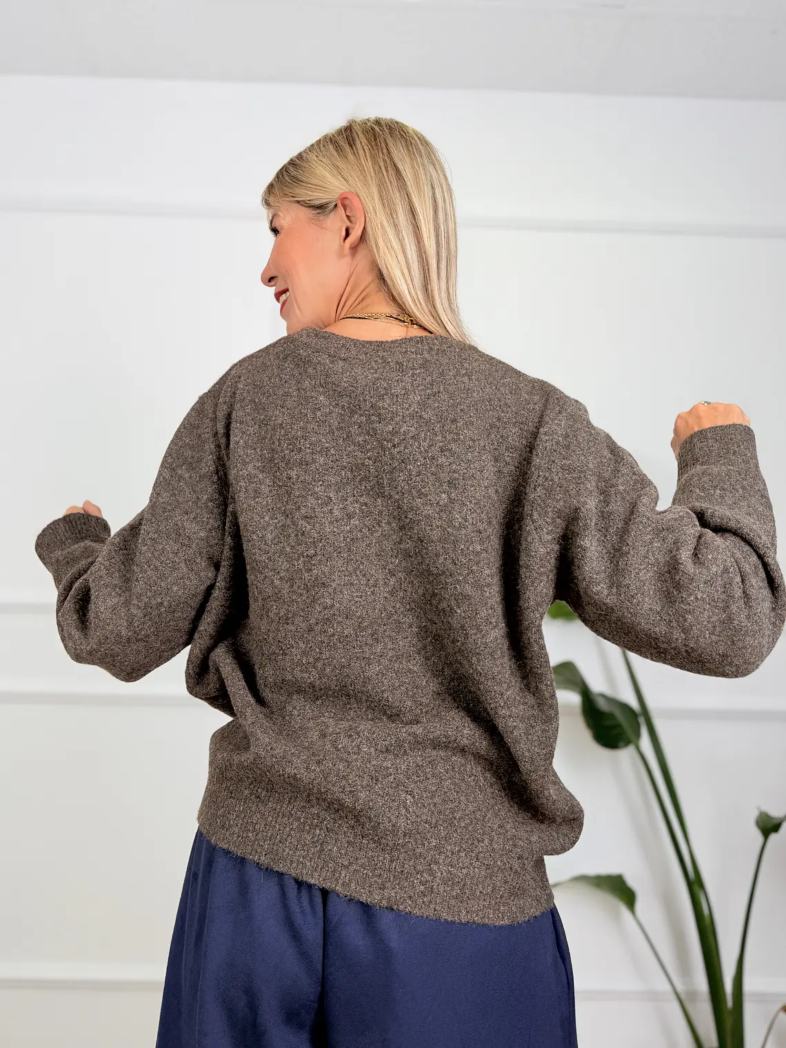 Balbina Sweater Coffe 88238  2