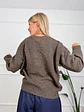 Balbina Sweater Coffe 88238  - thumbnail 2