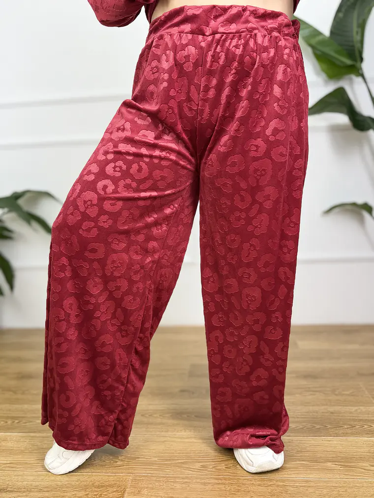 Varenna Velour Set Wine 3090  4