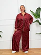 Varenna Velour Set Wine 3090  - thumbnail 1