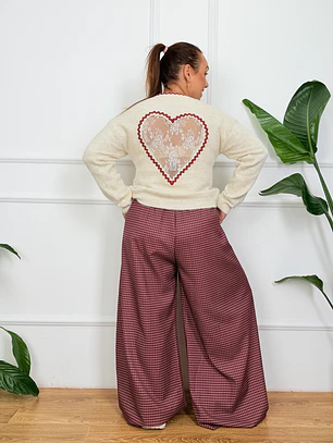 Lafayette Cardigan Ivory 7341