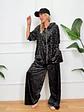 Varenna Velour Set Black 3090  - thumbnail 1