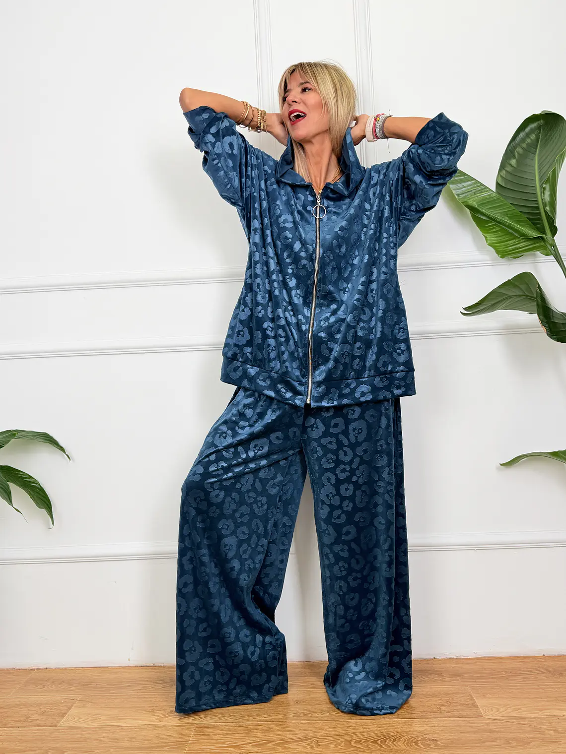 Varenna Velour Set Dark Teal 3090  1