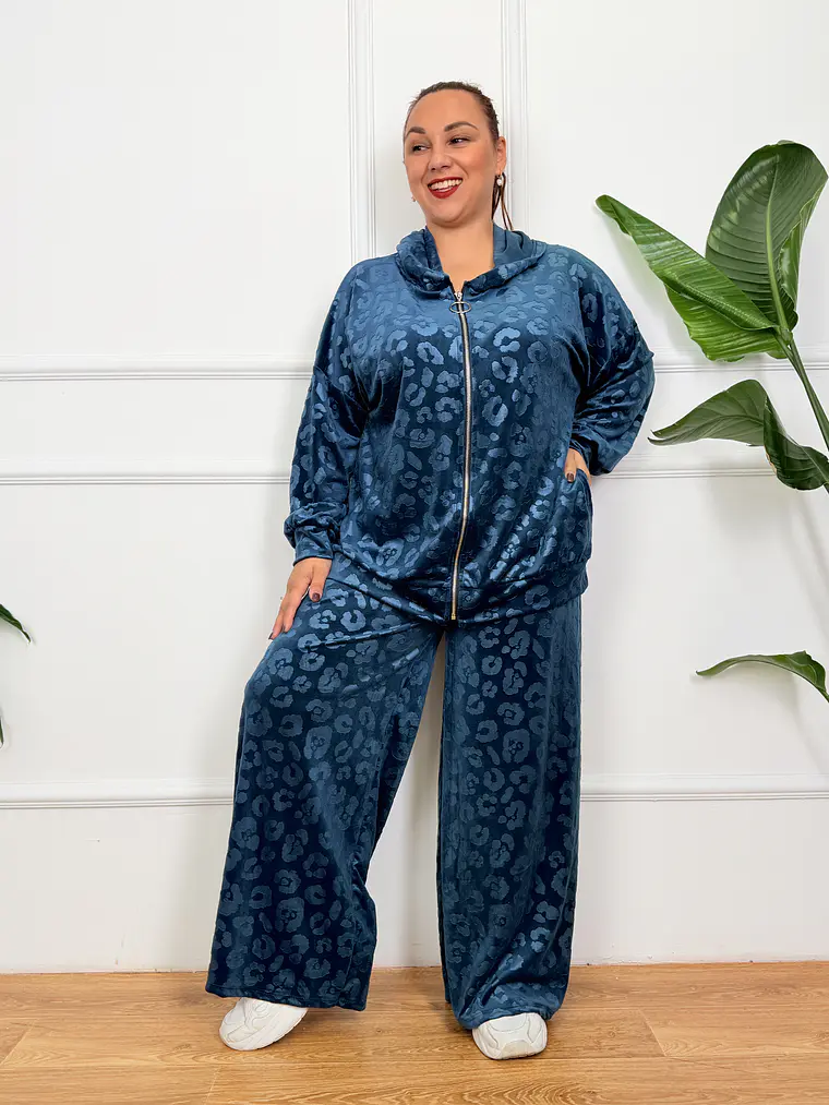Varenna Velour Set Dark Teal 3090  2