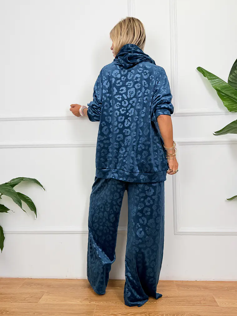 Varenna Velour Set Dark Teal 3090  4