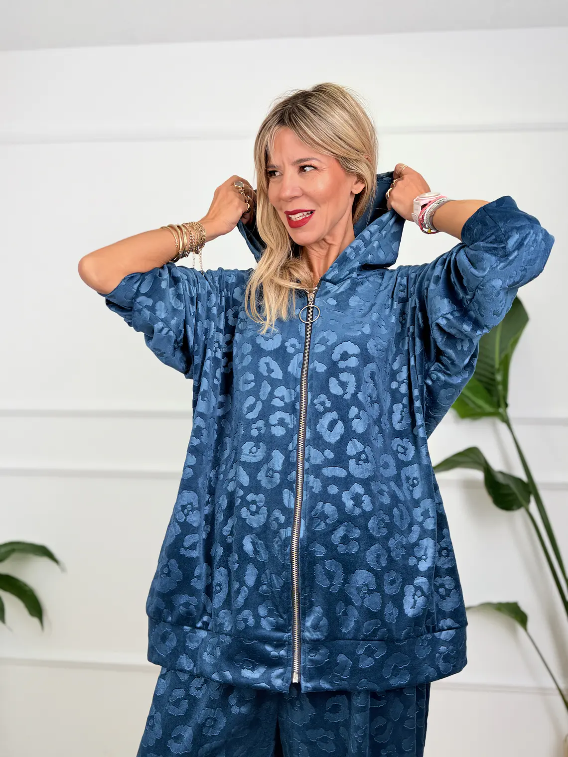 Varenna Velour Set Dark Teal 3090  5