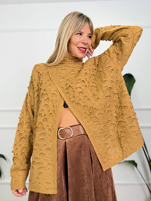 Edinburgh Sweater Mustard 1471 