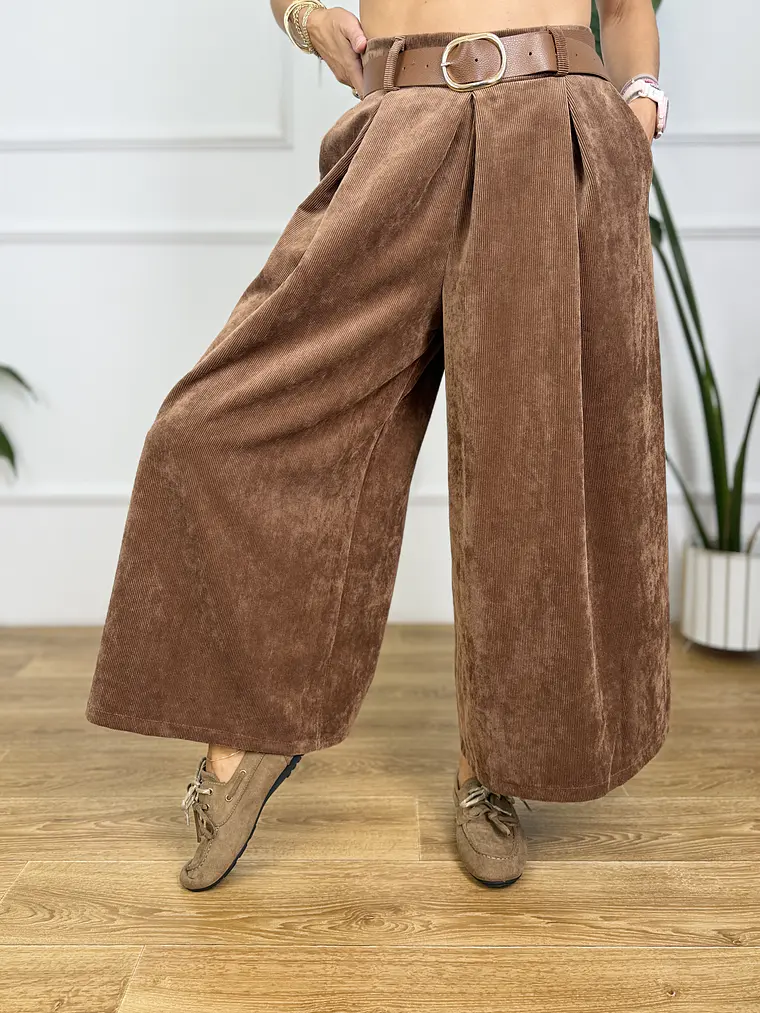 Thierry Corduroy Zip Cullot Camel 27926 5