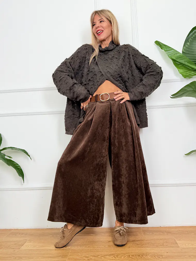 Edinburgh Sweater Choco 1471   4